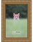 Contemporary Gold Picture Frame - UV Acrylic, Foam Board Backing, Hanging Hardware